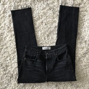 reformation brooke high straight jeans